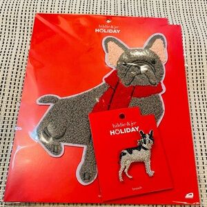 🚨🎄S A L E $15🎄🚨HOLIDAY BUNDLE🎄: BOXER  Brooch  / PUG iron patch